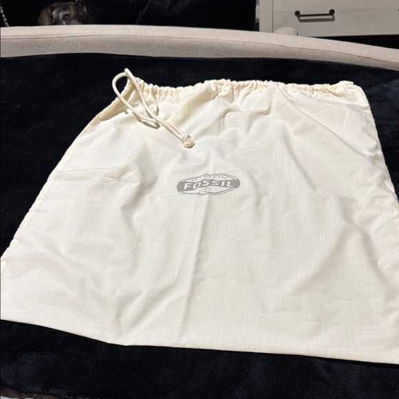 Fossil Ivory Drawstring Bag - Picture 1 of 6